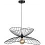 Italux Galia PND344291BK lampa wisząca 1x40 W czarna zdj.1