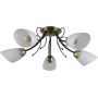 Italux Cristina PND67065 lampa podsufitowa 5x40 W czarna zdj.1