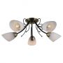 Italux Cristina PND67065 lampa podsufitowa 5x40 W czarna zdj.2