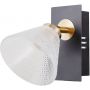 Italux Orella WL343931BKHBR kinkiet 1x4 W czarny zdj.1