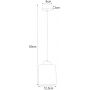 Kaja Aurelia K5520 lampa wisząca 1x15 W czarna-złota-bursztynowa zdj.2