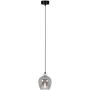 Kaja Nira K5610 lampa wisząca 1x15 W czarna-chrom zdj.1