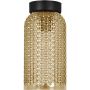 Kaja Capri K5623 lampa podsufitowa 1x15 W czarna-bursztynowa zdj.1