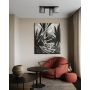 Kaja Inga K5636 lampa podsufitowa 3x15 W czarna-grafitowa zdj.3