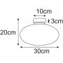 Kaja Peso K5671 lampa podsufitowa 1x15 W biała-czarna zdj.2