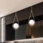 Kaja Neve Gold K4775 lampa wisząca 1x40 W biała-mosiądz zdj.4