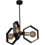 Kaja Honey K4723 lampa podsufitowa 3x60 W czarny zdj.1