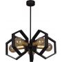 Kaja Honey K4724 lampa podsufitowa 5x60 W czarny zdj.1