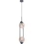 Kaja Venta K5121 lampa wisząca 2x40 W czarna-bursztynowa zdj.3