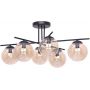 Kaja Delta K5162 lampa podsufitowa 6x40 W czarny zdj.1