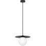 Kaja Robin K5435 lampa wisząca 1x10 W biała-czarna zdj.1