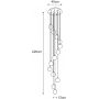 Kaja Aspen KP29 lampa wisząca powyżej 6x10 W biała-czarna zdj.2