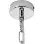 King Home Murano JD9607LCHROM lampa wisząca 3x40 W chrom zdj.5