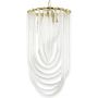 King Home Murano JD9607LGOLD lampa wisząca 3x40 W przezroczysta zdj.1