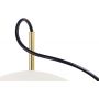 King Home Capri XCP91481AWHITE lampa wisząca 2x7 W czarna zdj.4