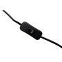 Moosee Uomo MSE1501100432 lampa stojąca 1x40 W biała-czarna zdj.5