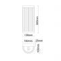 Light Prestige Vetro LP29101WLGD kinkiet 1x10 W złoty zdj.2