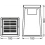 Ledvance Smart+ Solar Table Frame Multicolor 4058075763760 lampa solarna stojąca 1x2.5 W czarny zdj.2