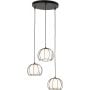 TK Lighting Beniamin 4812 lampa wisząca 3x6 W czarny zdj.6