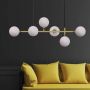 Light Prestige Alisa LP0056PWH lampa wisząca 6x40 W biała-złota zdj.4