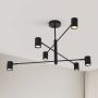 Light Prestige Snow LP7316PBK lampa podsufitowa 6x50 W czarna zdj.8