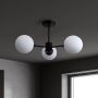 Light Prestige Roma LP13453PBK lampa podsufitowa 3x40 W biały zdj.3