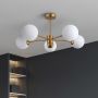 Light Prestige Roma LP13455PGD lampa podsufitowa 5x40 W biały zdj.3