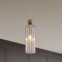 Light Prestige Piega LP9391PAMBER lampa wisząca 1x40 W złota-bursztynowa zdj.4