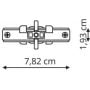 Light Prestige System 3F LP5514BK łącznik czarny zdj.2