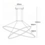 Light Prestige Halifax LP9402P4BK lampa wisząca zdj.2