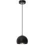 Luminex 0516 lampa wisząca 1x60 W czarna zdj.1