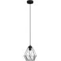 Luminex Bergen 0604 lampa wisząca 1x60 W czarna zdj.1