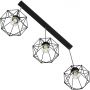 Luminex Bergen 0605 lampa wisząca 3x60 W czarna zdj.4