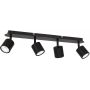 Luminex Demia 1432 lampa podsufitowa 4x8 W czarna zdj.1