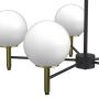 Luminex Awinion 1654 lampa wisząca 6x15 W biała-czarna zdj.3