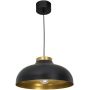 Luminex Basca 1733 lampa wisząca 1x60 W czarna zdj.1