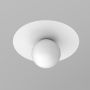 Luminex Flat 3307 plafon 1x15 W biały zdj.1