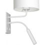 Luminex Arden 3423 kinkiet 2x15 W biały zdj.3