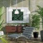 Luminex Noak Wood 3710 lampa wisząca 4x60 W biała-drewno zdj.5