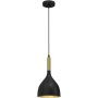 Luminex Noak 3890 lampa wisząca 1x60 W czarna zdj.1