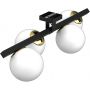 Luminex Idris 4629 lampa podsufitowa 4x15 W czarna zdj.1