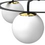 Luminex Ballo 5668 lampa podsufitowa 3x15 W czarna zdj.3