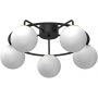 Luminex Ballo 5669 lampa podsufitowa 5x15 W czarna zdj.1