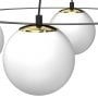 Luminex Ballo 5673 lampa wisząca 4x15 W czarna zdj.3