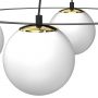 Luminex Ballo 5674 lampa wisząca 6x15 W czarna zdj.3