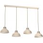 Luminex Sven 8893 lampa wisząca 4x15 W beżowa zdj.1