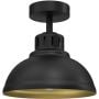 Luminex Sven 9115 lampa podsufitowa 1x60 W czarna zdj.1