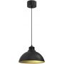 Luminex Sven 9116 lampa wisząca 1x60 W czarna zdj.1