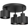 Luminex Parkla 9854 lampa podsufitowa 1x15 W czarna zdj.1