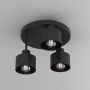 Luminex Parkla 9854 lampa podsufitowa 1x15 W czarna zdj.4